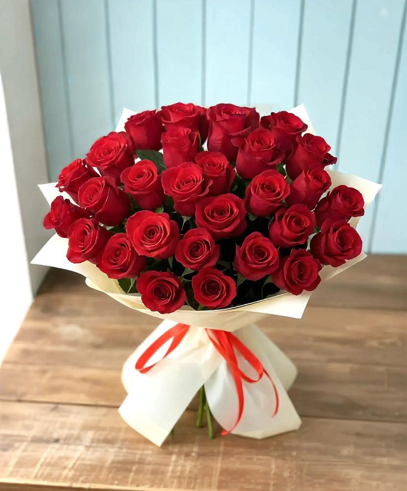 Букет 29 Красных роз в Беленькое