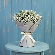 Букет цветов из:  Гипсофила #REPLACE_PRED# Беленькое