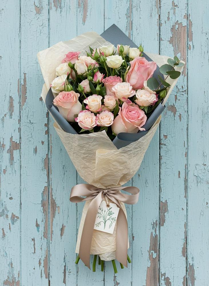 Букет цветов из: Розы в Беленькое