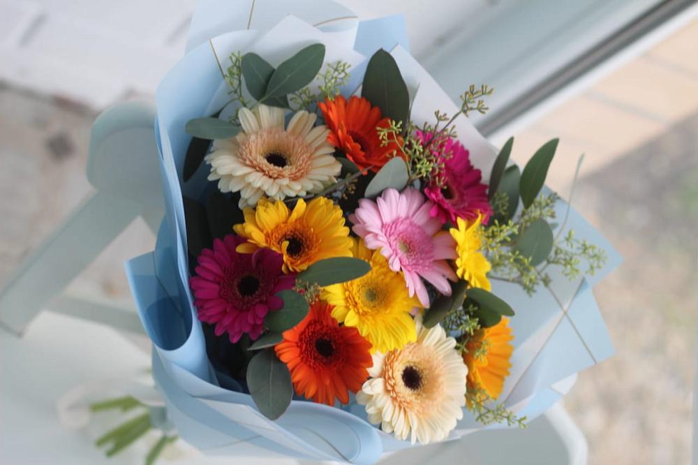 Букет цветов из: Герберы в Беленькое