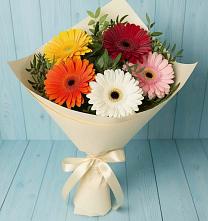 Букет цветов из:  Герберы в Беленькое