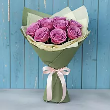 Букет Розы Фёрст Леди в Беленькое