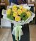 Букет цветов из: Хризантемы и Розы в Беленькое