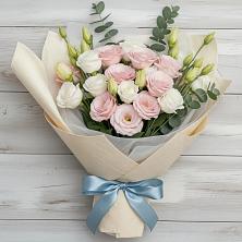Букет цветов из:  Лизиантусы в Беленькое