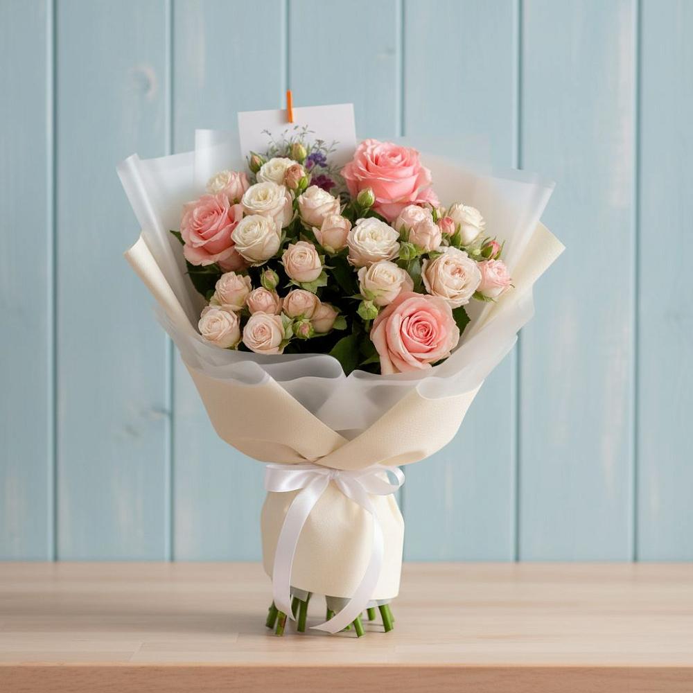 Букет цветов из: Розы в Беленькое