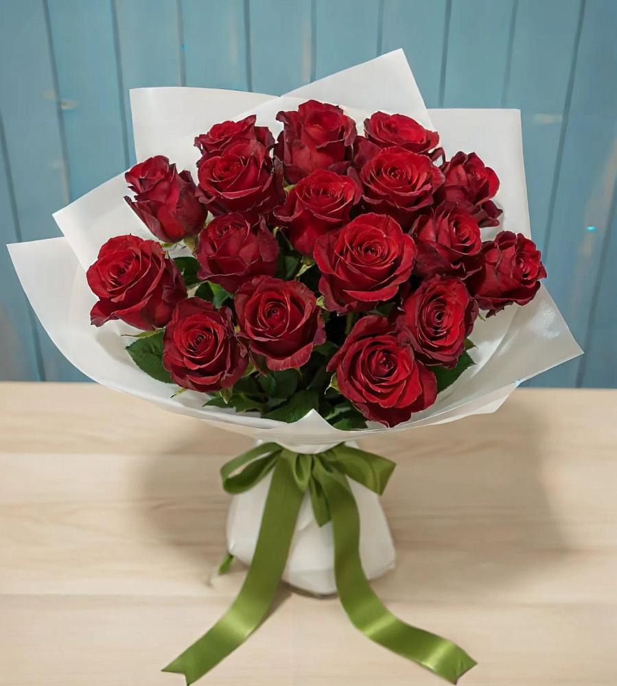 Букет Красные розы в Беленькое