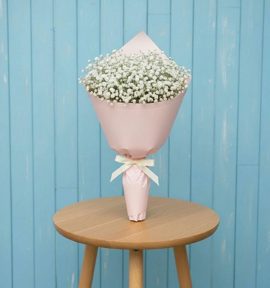 Букет цветов из: Гипсофила в Беленькое