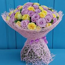 Букет 101 Волшебный Миг в Беленькое