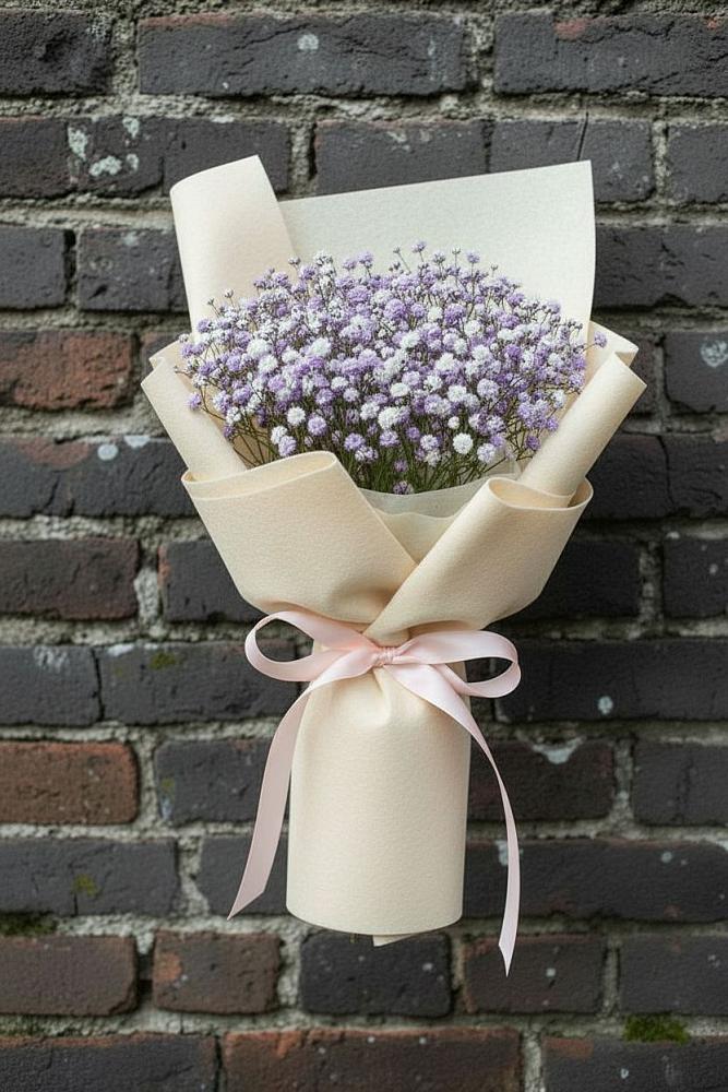 Букет цветов из: Гипсофила в Беленькое