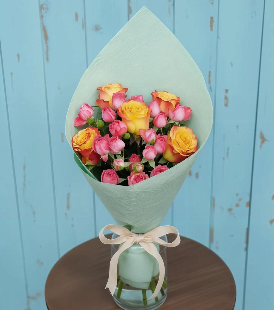 Букет цветов из: Розы в Беленькое