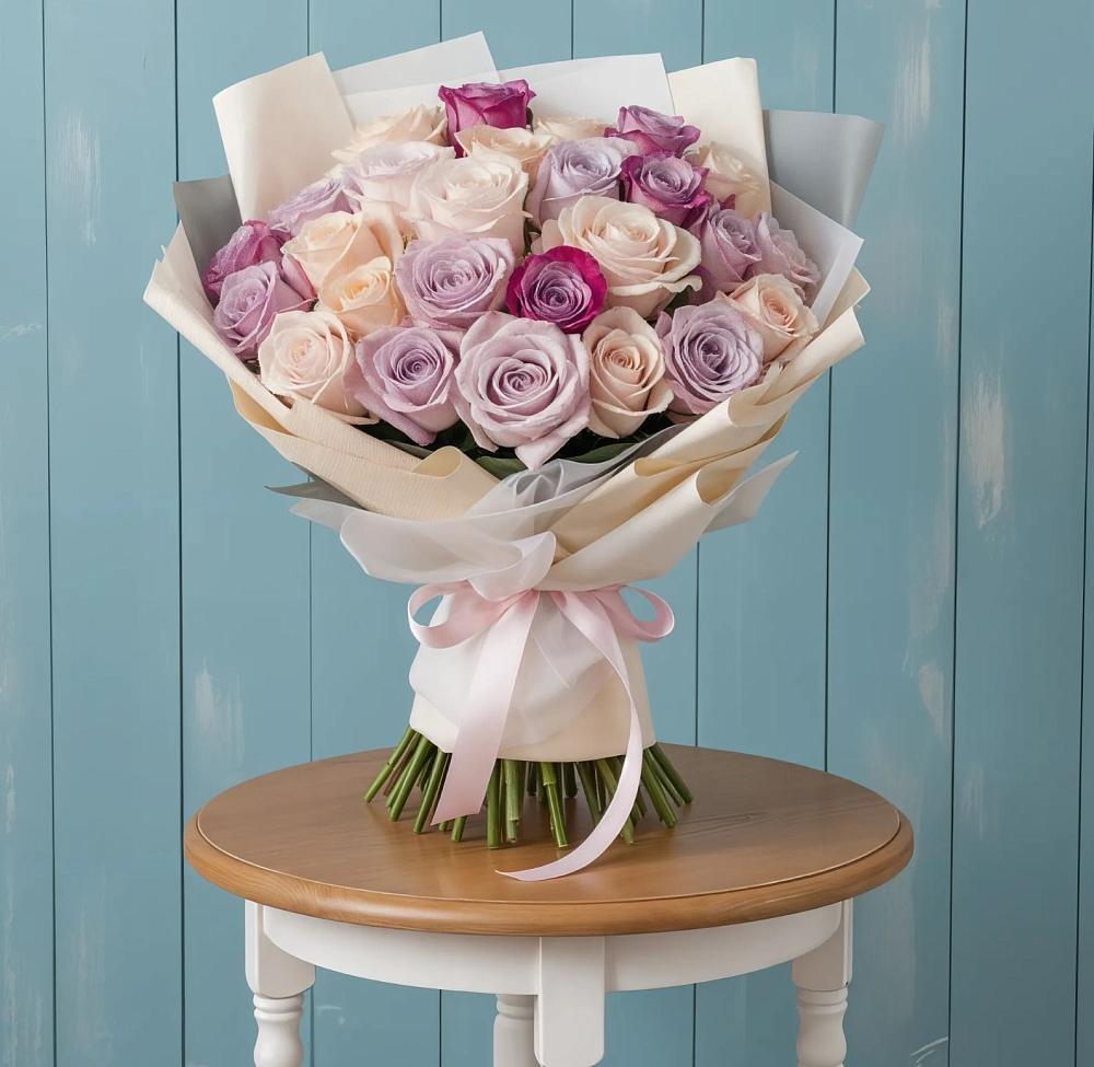 Букет цветов из: Розы в Беленькое