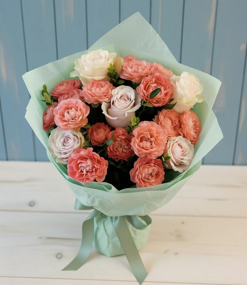 Букет цветов из: Розы в Беленькое