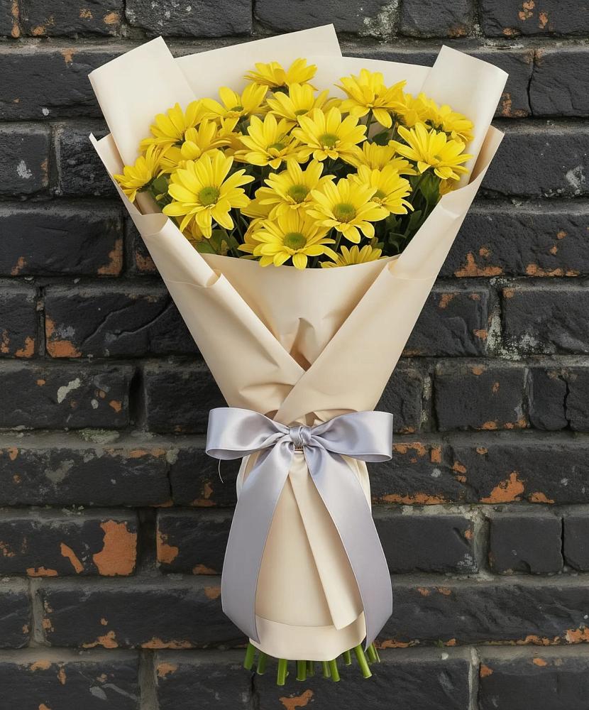 Букет цветов из: Хризантемы в Беленькое