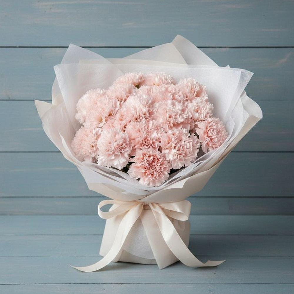 Букет цветов из: Гвоздики в Беленькое