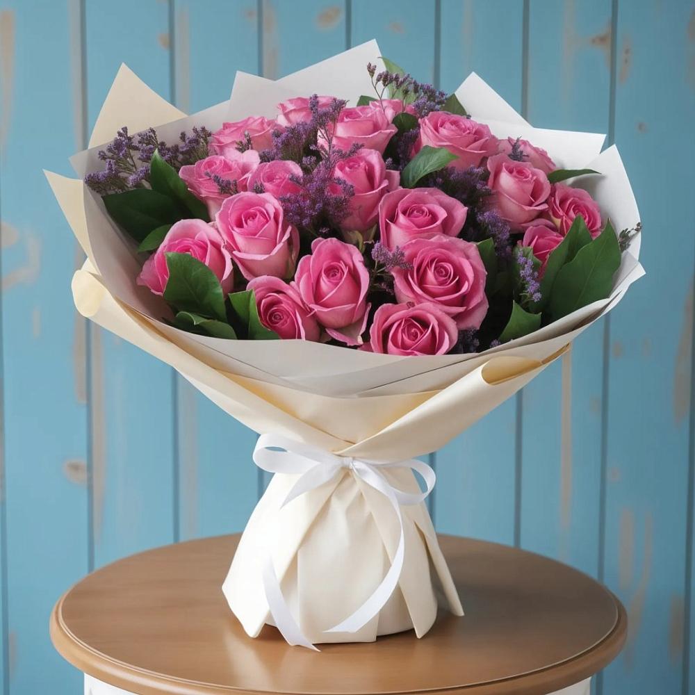 Букет цветов из: Розы в Беленькое