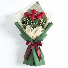 Букет цветов из:  Розы #REPLACE_PRED# Беленькое