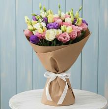 Букет цветов из:  Лизиантусы в Беленькое