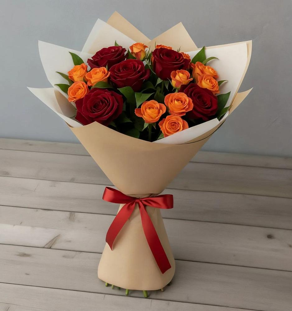 Букет Любовь и восторг в Беленькое