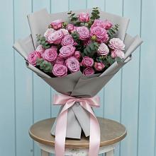 Букет цветов из:  Розы #REPLACE_PRED# Беленькое